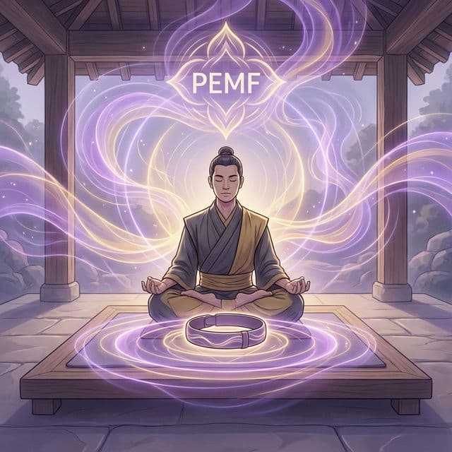 Meditation und PEMF: Tiefe Stille durch pulsierende Magnetfelder